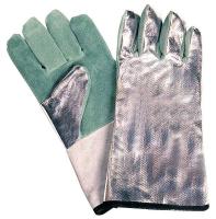 36J746 Gloves, Aluminized/Rayon, 18 In. L, PR