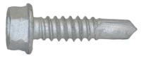 36K096 Drilling Screw, 1/4-14, 1 In L, PK250