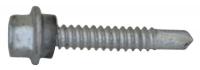 36K102 Drilling Screw, 1/4-14, 1-1/2 In L, PK250