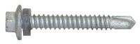 36K107 Drilling Screw, 1/4-14, 2 In L, PK250