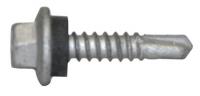 36K141 Drilling Screw, #12-14, 1 In L, PK250