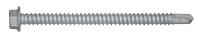 36K153 Drilling Screw, #12-14, 3 In L, PK100