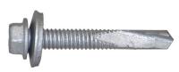 36K160 Drilling Screw, #12-24, 1-1/2 In L, PK250