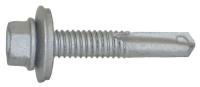 36K163 Drilling Screw, #12-24, 1-1/2 In L, PK250