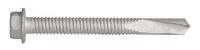 36K166 Drilling Screw, #12-24, 2 In L, PK250