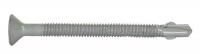 36K168 Drilling Screw, #12-24, 2-3/4 In L, PK250