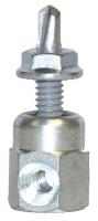 36K197 Rod Hanger, Screw Anchor, 1-1/2 In L, PK25