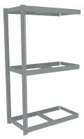 36K217 Boltless Shelving Add-On, 48x24, 3 Shelf