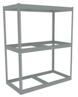 36K222 Boltless Shelving Starter, 48x24, 3 Shelf