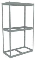 36K224 Boltless Shelving Starter, 48x24, 3 Shelf