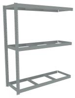 36K231 Boltless Shelving Add-On, 72x24, 3 Shelf