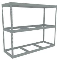 36K236 Boltless Shelving Starter, 72x24, 3 Shelf