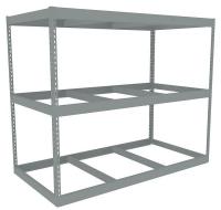 36K238 Boltless Shelving Starter, 72x36, 3 Shelf