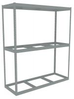 36K242 Boltless Shelving Starter, 72x24, 3 Shelf