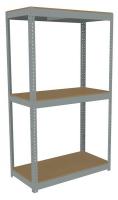 36K282 Boltless Shelving Starter, 48x24, 3 Shelf