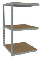 36K294 Boltless Shelving Add-On, 48x48, 3 Shelf