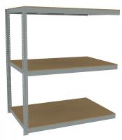 36K301 Boltless Shelving Add-On, 72x48, 3 Shelf