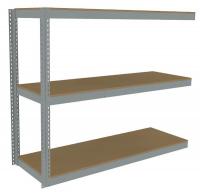 36K303 Boltless Shelving Add-On, 72x24, 3 Shelf