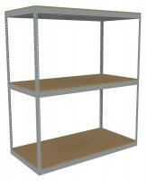 36K310 Boltless Shelving Starter, 72x36, 3 Shelf
