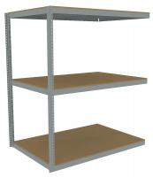 36K313 Boltless Shelving Add-On, 72x48, 3 Shelf