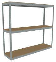 36K314 Boltless Shelving Starter, 96x24, 3 Shelf