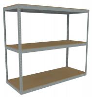 36K316 Boltless Shelving Starter, 96x36, 3 Shelf