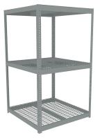 36K330 Boltless Shelving Starter, 48x48, 3 Shelf