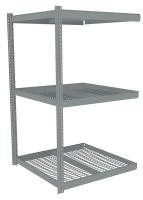 36K331 Boltless Shelving Add-On, 48x48, 3 Shelf