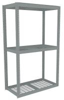 36K334 Boltless Shelving Starter, 48x24, 3 Shelf