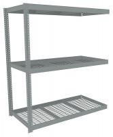 36K343 Boltless Shelving Add-On, 72x36, 3 Shelf