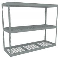 36K346 Boltless Shelving Starter, 72x24, 3 Shelf