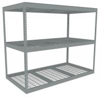 36K348 Boltless Shelving Starter, 72x36, 3 Shelf