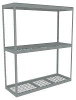 36K352 Boltless Shelving Starter, 72x24, 3 Shelf