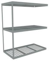 36K355 Boltless Shelving Add-On, 72x36, 3 Shelf