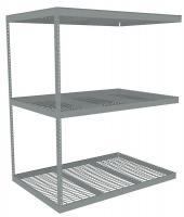 36K357 Boltless Shelving Add-On, 72x48, 3 Shelf