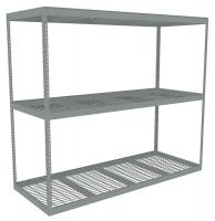 36K372 Boltless Shelving Starter, 96x36, 3 Shelf