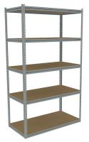 36K428 Boltless Shelving Starter, 48x24, 5 Shelf