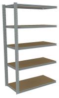 36K429 Boltless Shelving Add-On, 48x24, 5 Shelf