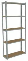 36K430 Boltless Shelving Starter, 36x12, 5 Shelf