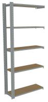 36K431 Boltless Shelving Add-On, 36x12, 5 Shelf