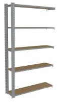 36K437 Boltless Shelving Add-On, 48x12, 5 Shelf