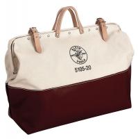 36L241 High Bottom Tool Bag, 20 x6 x15 In, Canvas