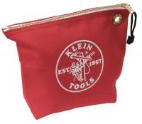 36L279 Consumables Bag, 10 x3.5 x8 In, Canvas, Red