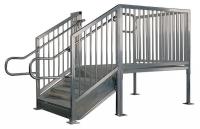 36L604 Step Attachment, Aluminum, 52-3/8 x 82 In