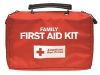 36M325 First Aid Kit, Family, Nylon, 118 Pc