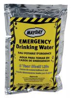 36M337 Emergency Drinking Water, 4.225 oz, PK100