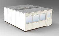 36M715 4-Wall Office, 16x20, Steel, Champagne