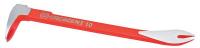 36M817 Molding Pry Bar, Steel, Red/Silver, 10 In L