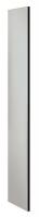 36M901 End Panel, Flat Top, D21 x H72, Gray