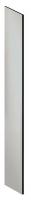 36M907 End Panel, Slope Top, D21 x H78, Gray